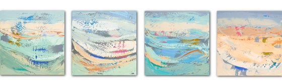 Four emotional seascapes
