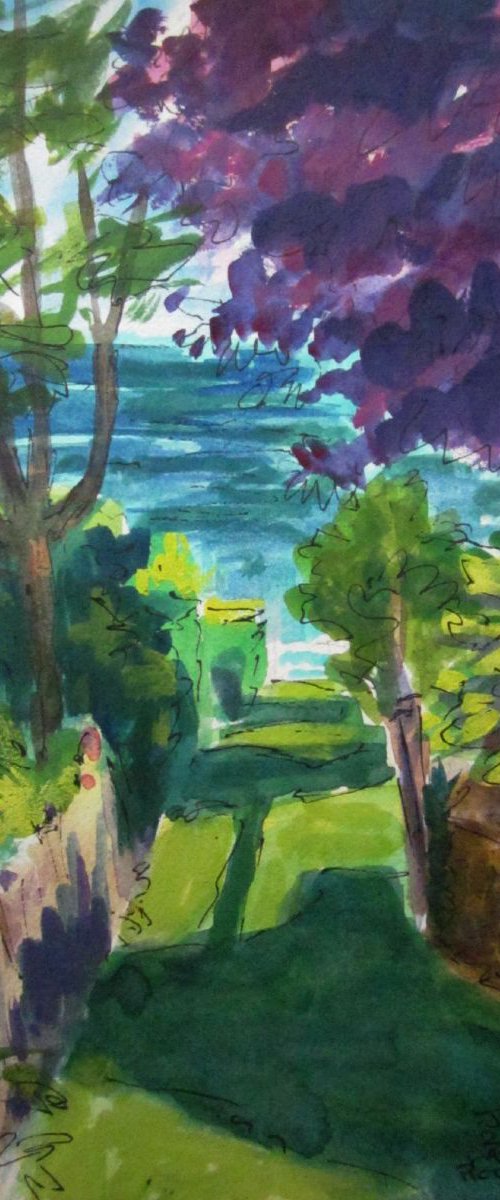 Path to Rocky Beach, Marblehead, MA by Jimmy Leslie