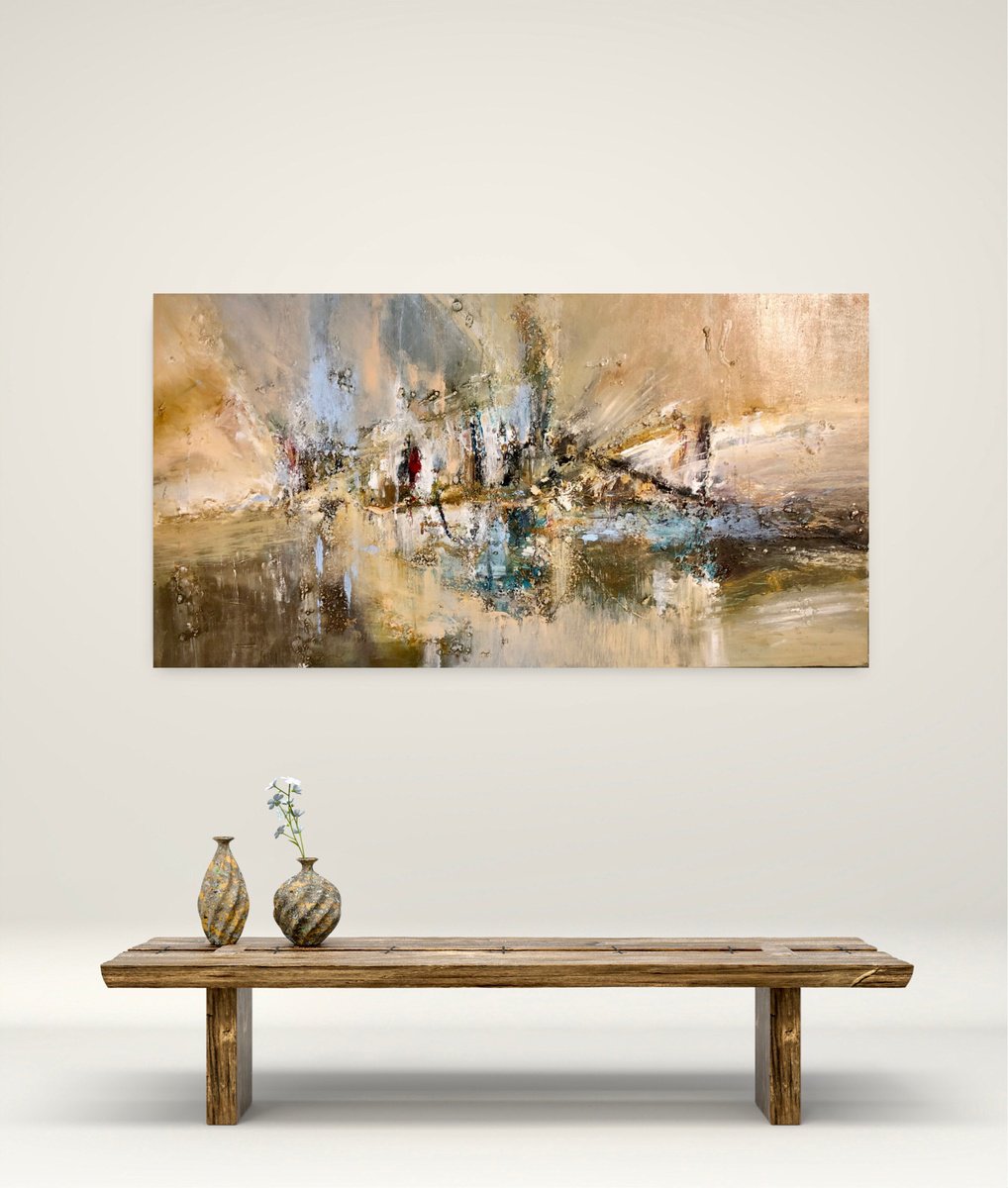  Pieces Of Us By Snezana Djordjevic, 39 X 20, Artwork For Sale On Artfinder