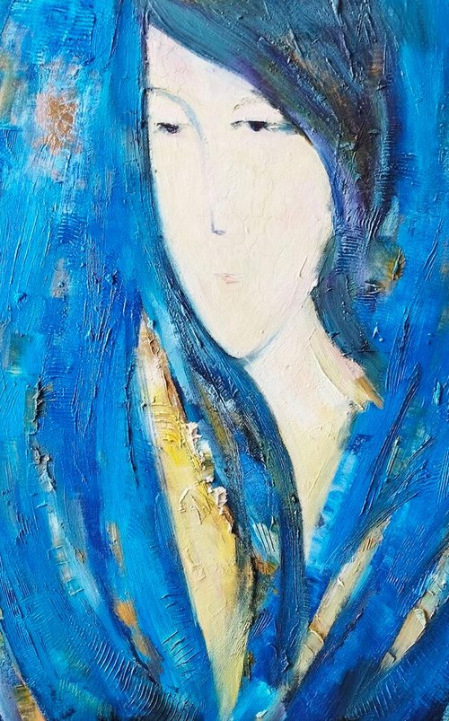 Blue Angel by Natali Oniks (Onikiienko)