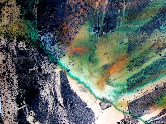 Orange Green Confluence