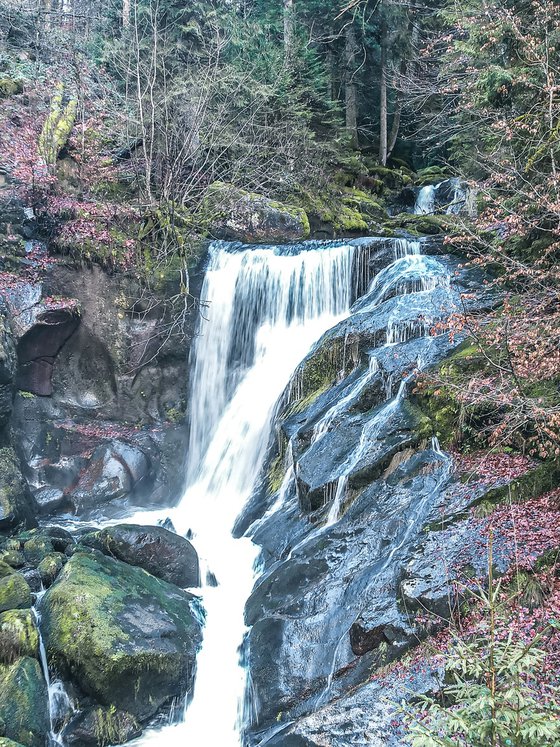 NEAR THE WATERFALL