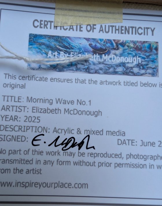 Morning Wave No.1