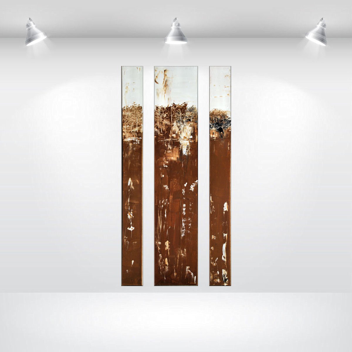  Earth Memory By Edelgard Schroer, 16 X 39, Artwork For Sale On Artfinder