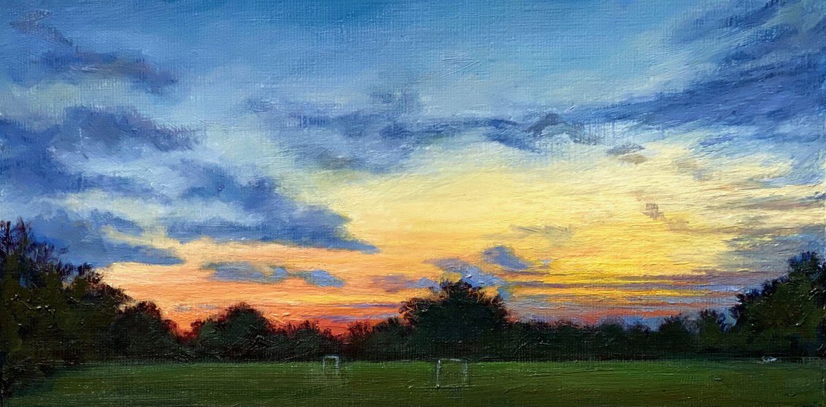 Sunset in Mill Hill Park (2) by Diana Sandetskaya