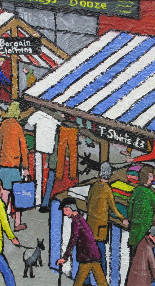 Busy Market by Jonathan Shepherd