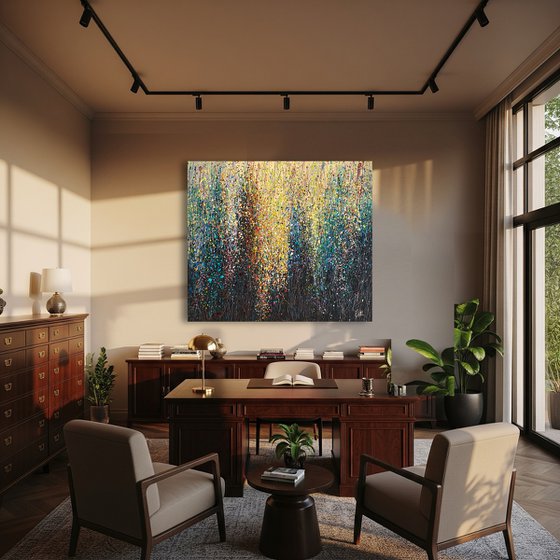 Golden Rain - Emerald