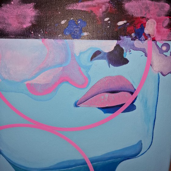 Floral women portraits