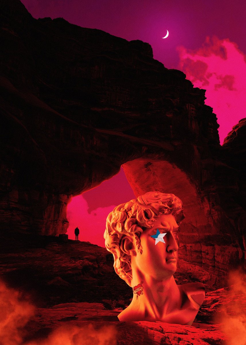 Abstract Print By Darius Comi, 20 X 28, Majestic Dream - High Resolution Print On Forex, Original Artwork