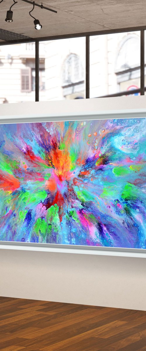 Flowing Energy 45 by Soos Tiberiu