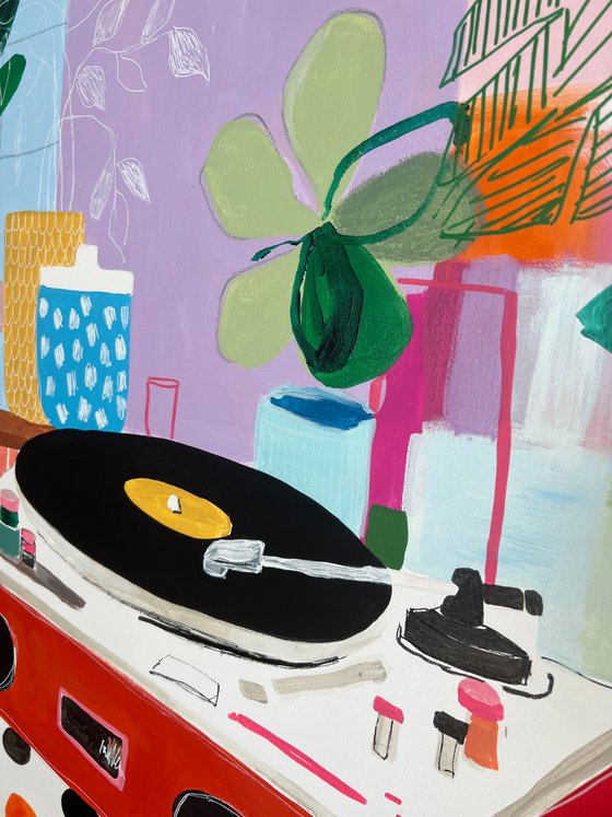 Retro Record Player