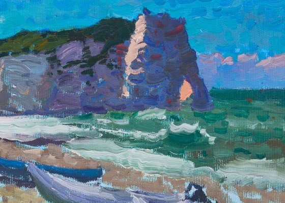 Normandy Etretat Etude 4