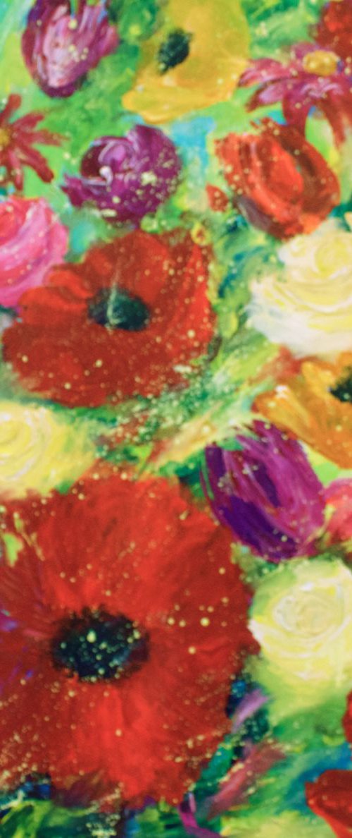 Watch the flowers grow by Emma Sian Pritchard