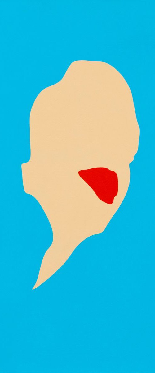 The red lips by Daniel Kozeletckiy