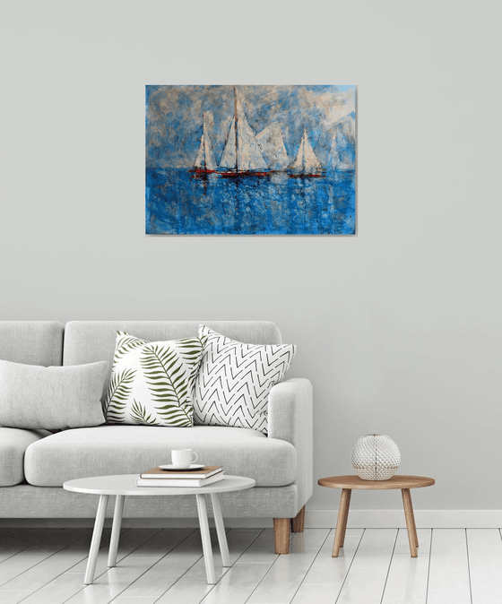 Sail and Blue
