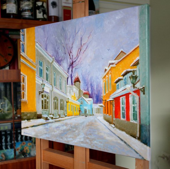 Winter Tallinn, Uus Street