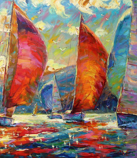 "Morning by the sea"