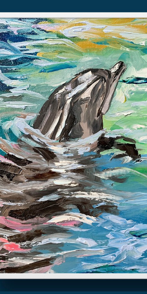 Dolphin. by Vita Schagen