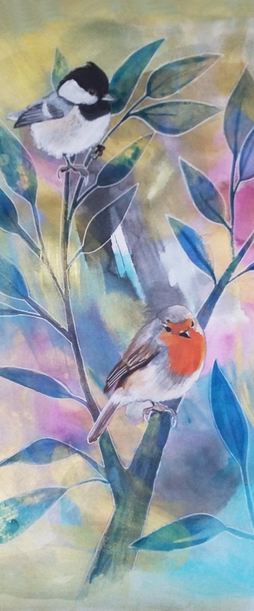 Feathered friends by Carolynne Coulson