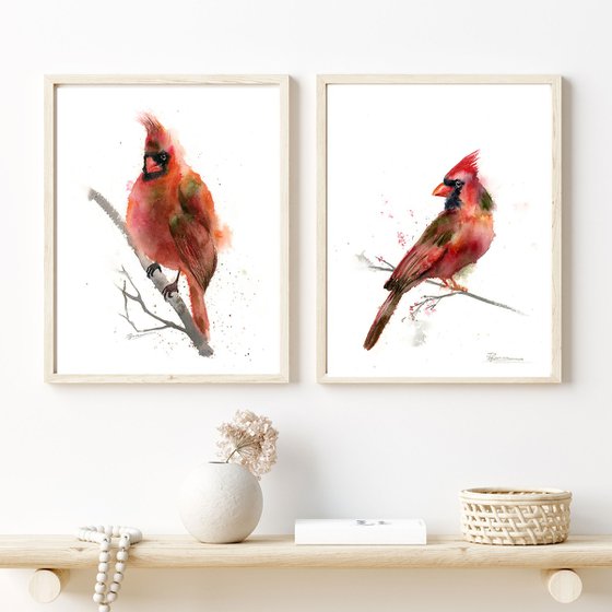 Cardinal Diptych