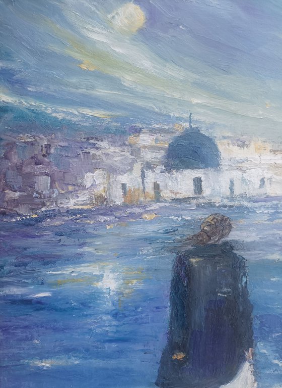 Looking at the sea
