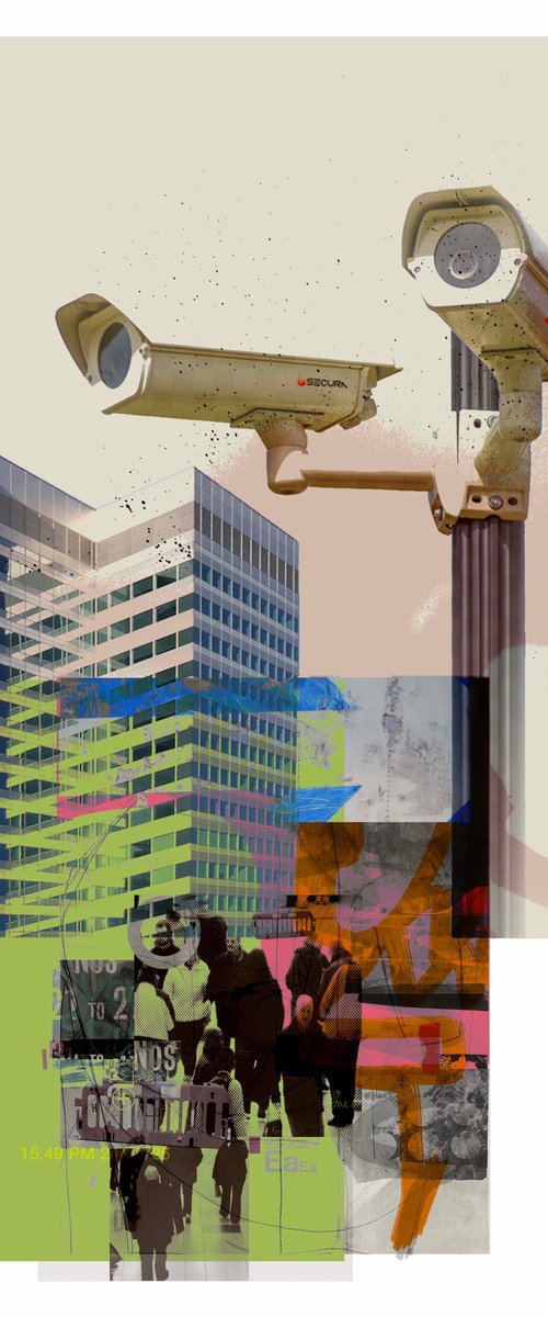 constant surveillance 1 by Adrian Bradbury