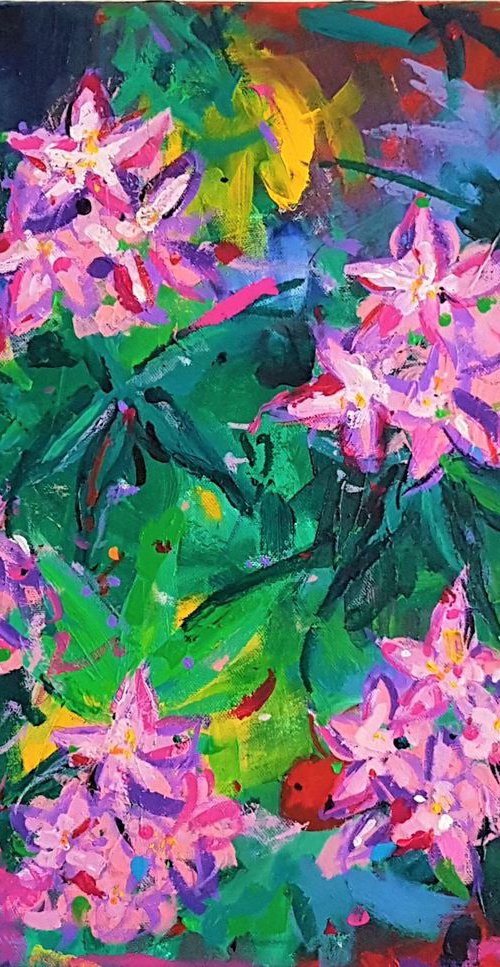 Rhododendrons near Kenwood House by Dawn Underwood