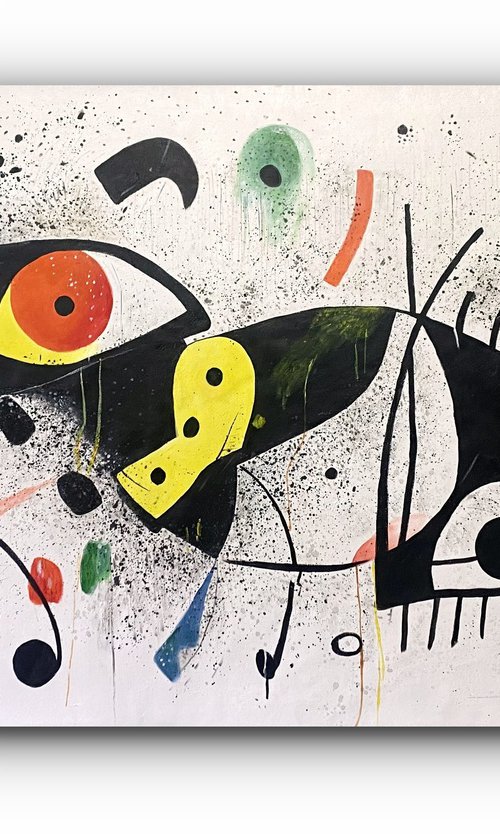 DREAMS OF MIRÓ by Angel Rivas