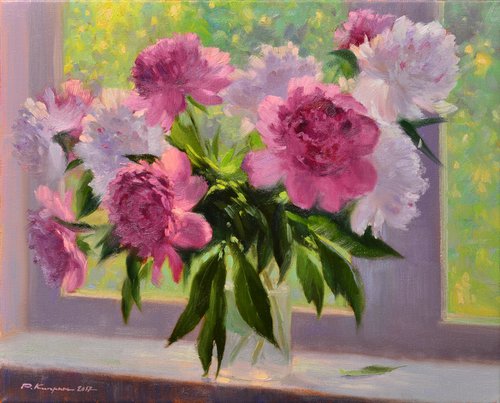 Peonies from the garden by Ruslan Kiprych