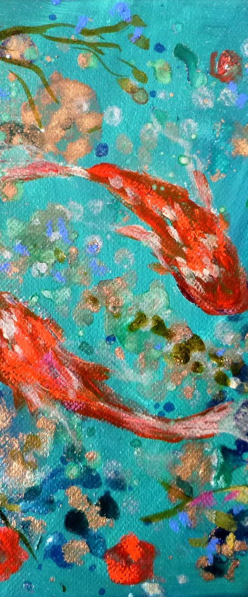Movement 20 x20 cm. by Loetitia Pillault