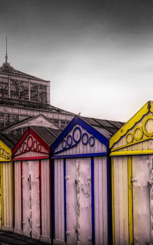 Beach Huts by Martin  Fry