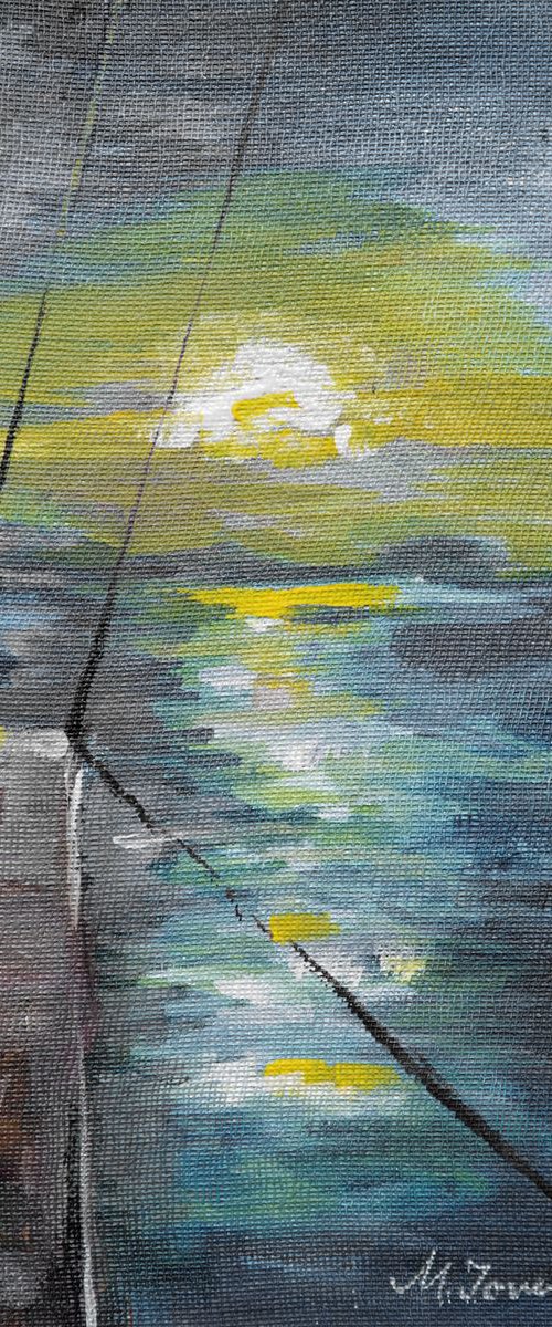 "Sailing Away" (2) by Mihaela Ionescu