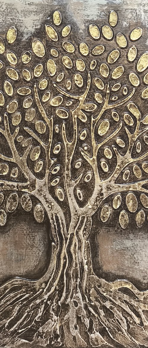 Golden Canopy by Hasmik Mamikonyan