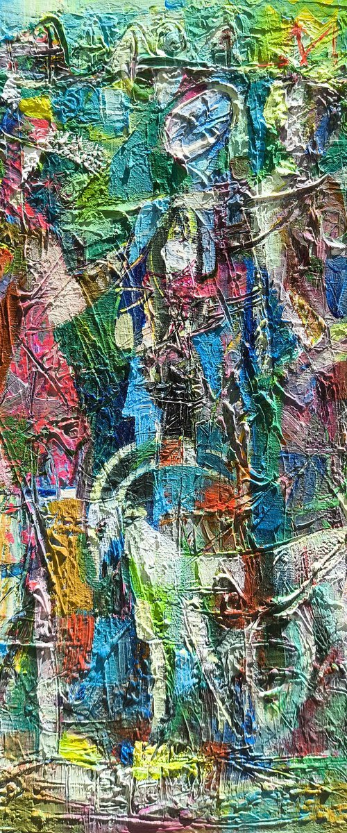 Colorful Figures by Seyran Gasparian