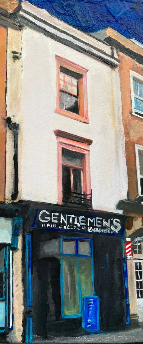 Barber Shop In London by Andrew  Reid Wildman