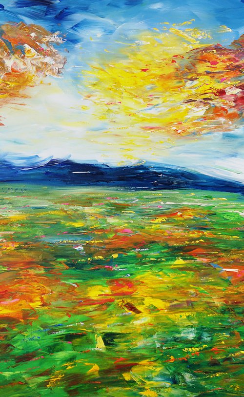Beautiful Summer Landscape XL 3 by Peter Nottrott