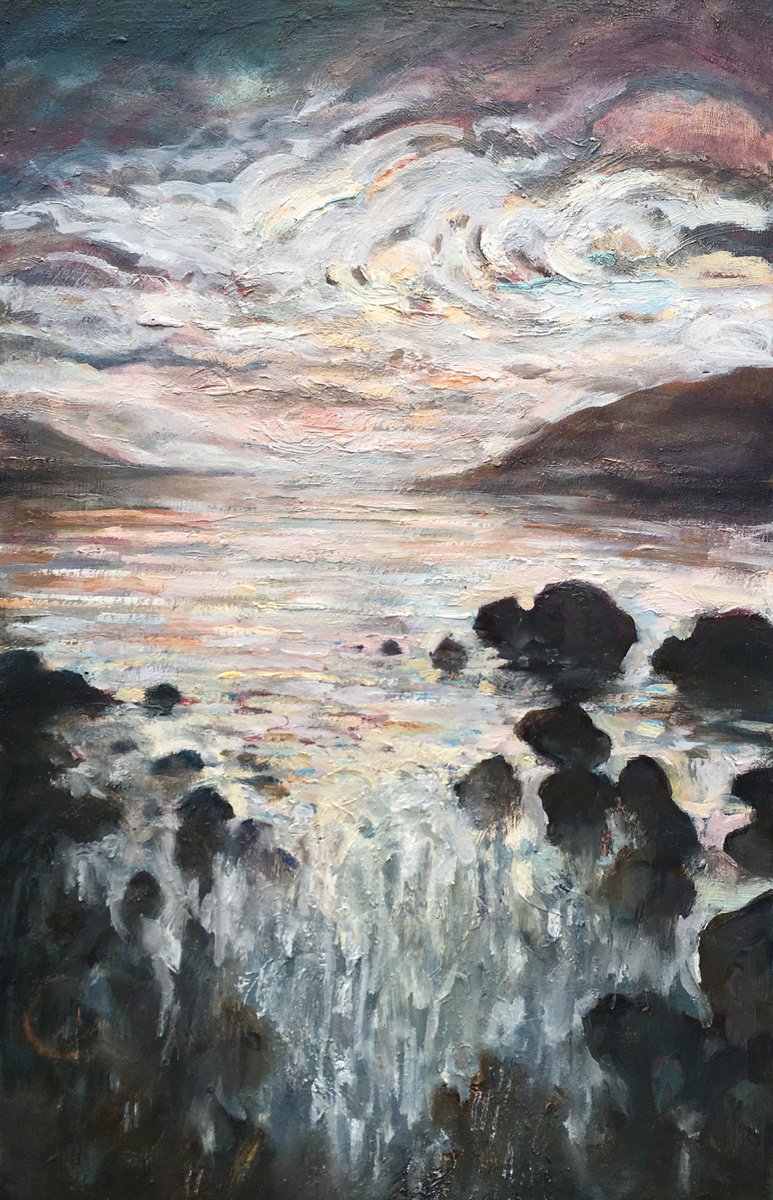 Distant Shores By Guy Pickford, 15 X 24, Artwork For Sale On Artfinder