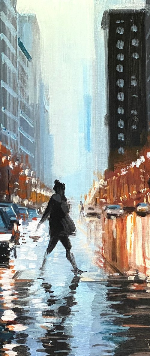 Rainy NY by Paul Cheng