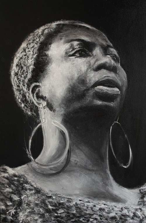 Nina Simone by Maxence Ma