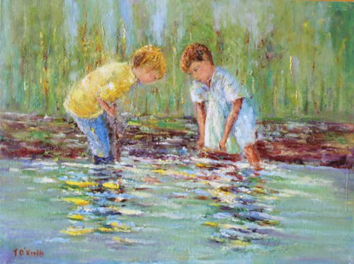 Two Boys by Therese O'Keeffe