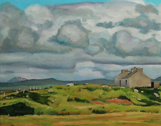 Cloughcor, With Errigal Behind (Ireland)