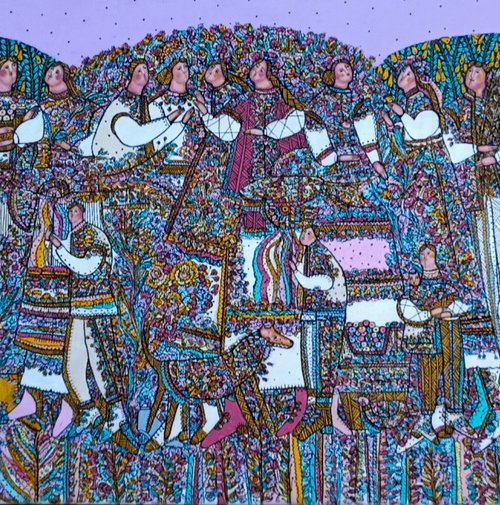 In happiness and joy by Tetiana Osadchuk