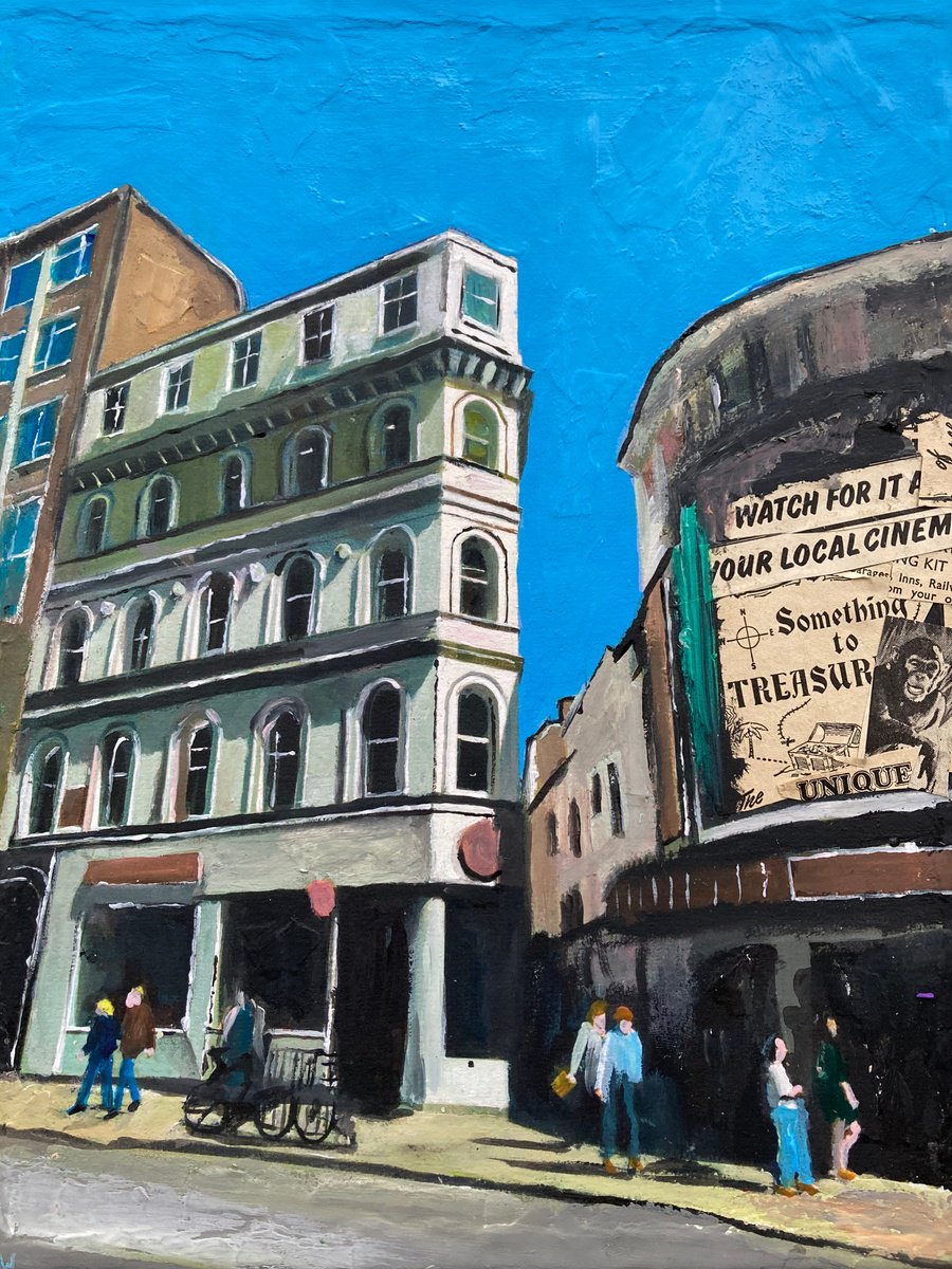 Tottenham Court Road, London By Andrew Reid Wildman, 10 X 12, Artwork For Sale On Artfinder