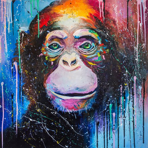 I'm chimp by Liubov Kuptsova