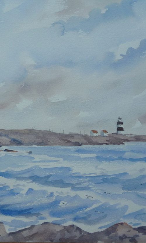 Lighthouse at Hook Head by Maire Flanagan