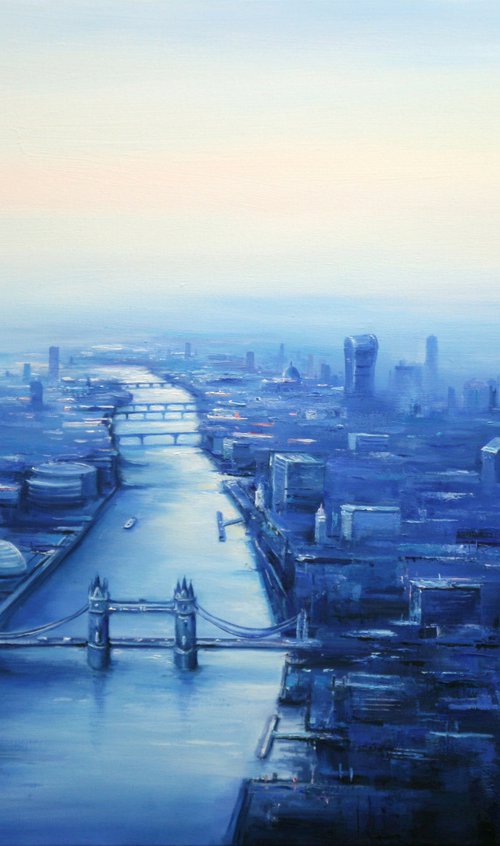 London Skyline II by Behshad Arjomandi