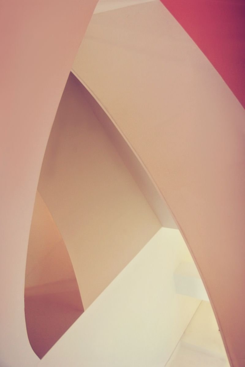 pastel stairwell by kos Nagy