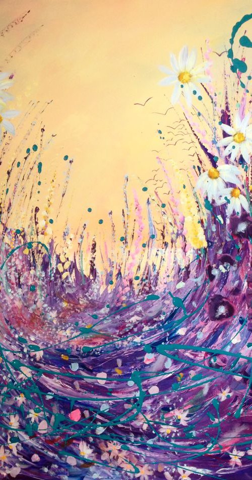 Purple Dusting by Emma Sian Pritchard