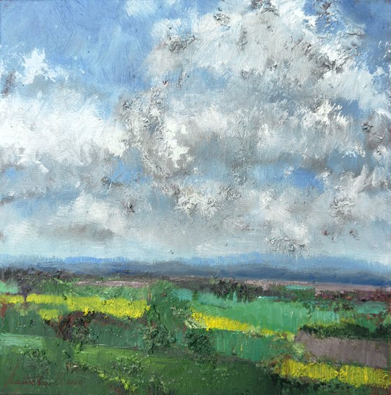 Landscape sky and clouds