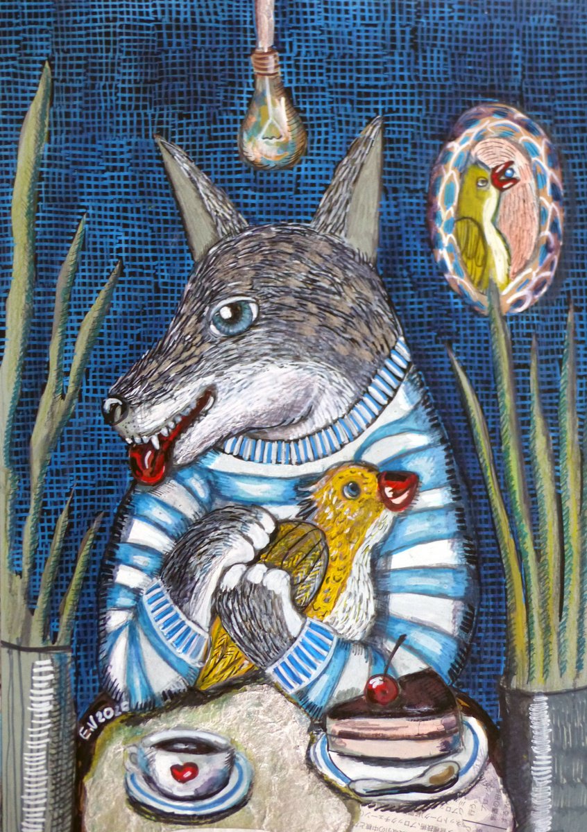 Surrealistic Painting , Philosopher